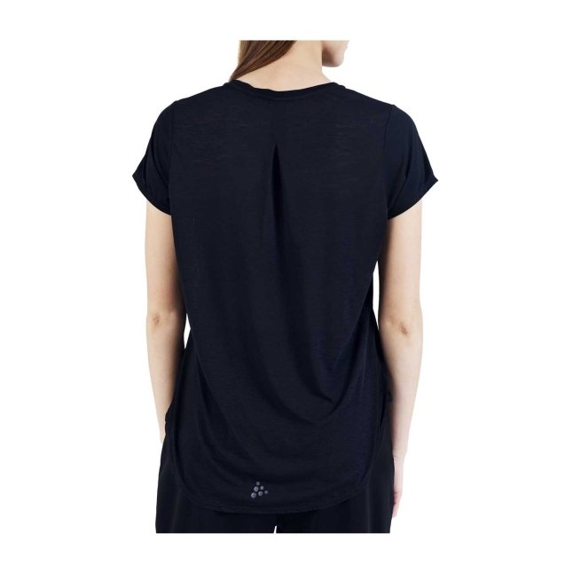 Pokémon Center × Craft: Pikachu Core Charge Black T-Shirt - Women